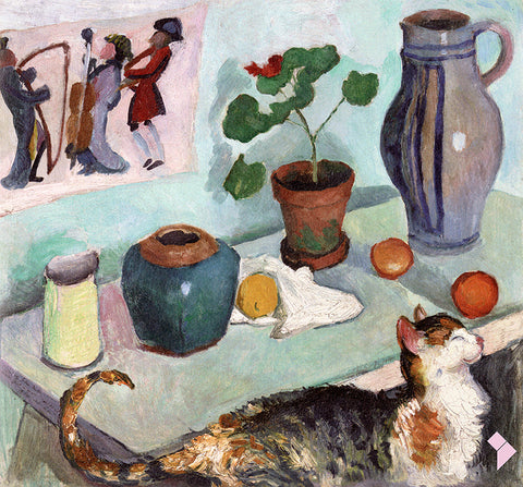 The Spirit of the House: Still Life with Cat